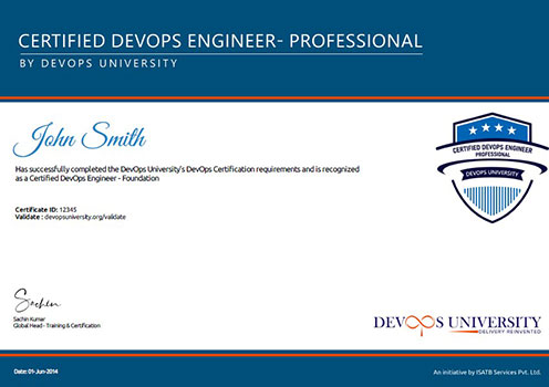 Certified DevOps Engineer Professional