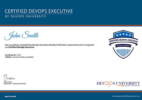Certified DevOps Executive Certification