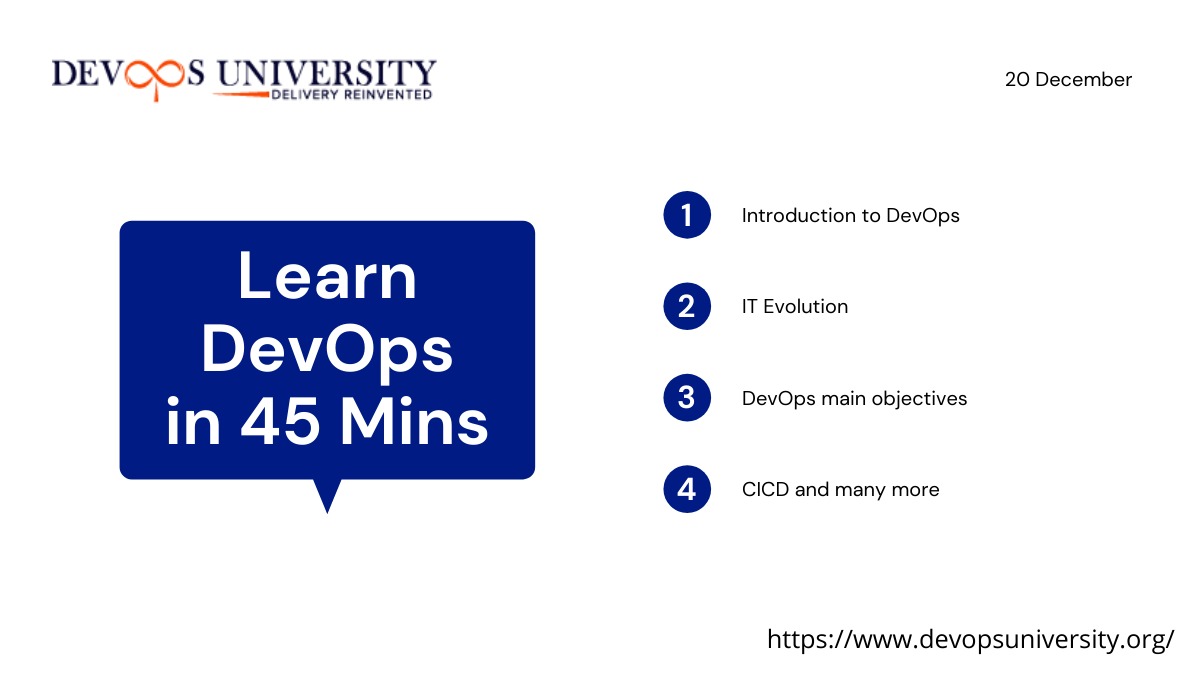 Learn Devops in 45 Minutes