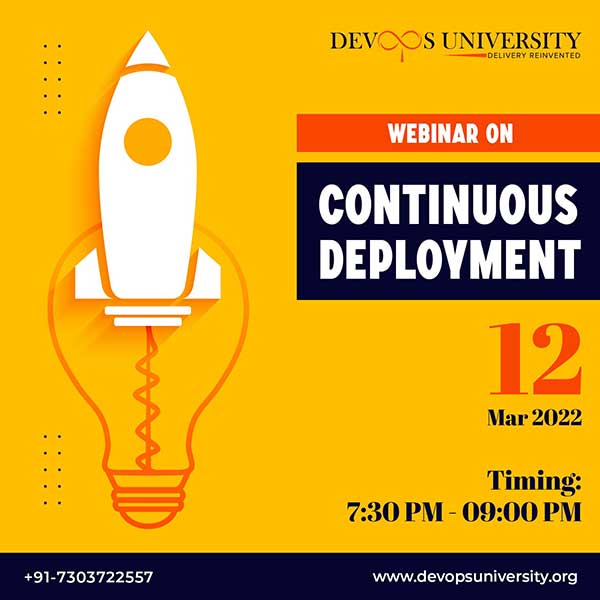 Webinar – Learn Continuous Deployment