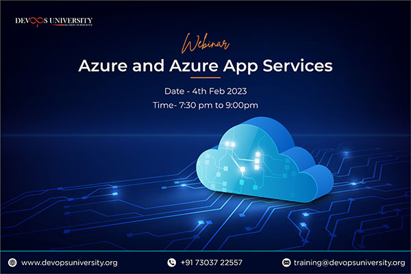 Webinar on Azure And Azure App Services